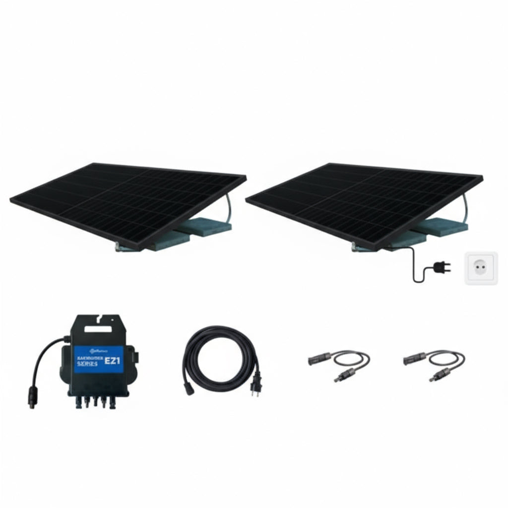Plugpanelen – Complete en Eenvoudige Plug & Play Set (800–880 W)