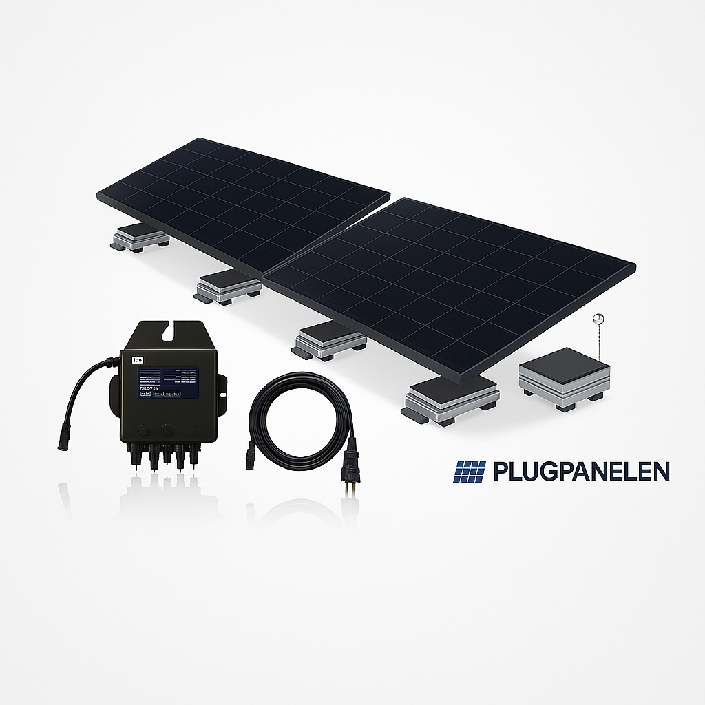 Plugpanelen – Complete en Eenvoudige Plug & Play Set 800 - 900 W