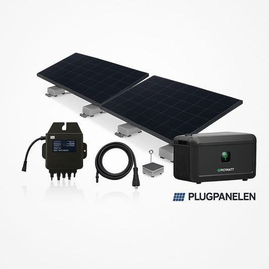 Complete Plugpanelen set + thuisbatterij
